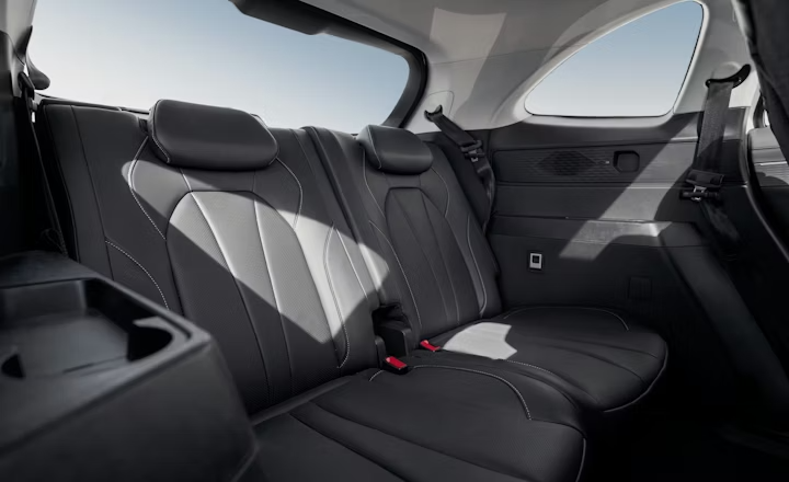 MGS9 PHEV Platzangebot im Innenraum